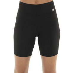 Legginsy z elastyczny pas na co dzień na siłownię. Czarne legginsy damskie LEONE 1947 APPAREL, bez wzorów, z bawełny. W wyprzedaży za 96.83 zł.