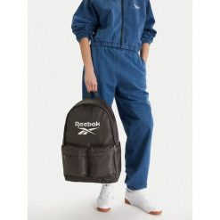 Plecak Reebok. Szare plecaki męskie Reebok, bez wzorów, sportowe. Za 179.99 zł.
