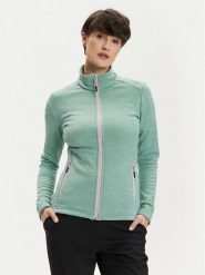 CMP Bluza techniczna 30E9686 Zielony Regular Fit. Zielone bluzy damskie CMP, bez wzorów, z syntetyku, sportowe, bez ramiączek, bez kaptura. Za 209.99 zł.