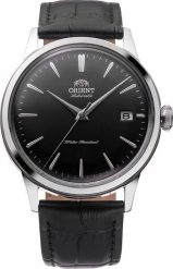 Zegarek Orient Zegarek męski Orient RA-AC0M02B10B czarny. Czarne zegarki męskie Orient, bez wzorów. Za 1,034.80 zł.