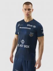 4F Koszulka replika wyjazdowa z sezonu 2023/24 męska 4F x Projekt Warszawa - multikolor XXL. T-shirty męskie 4F, m, bez wzorów, bez kołnierzyka, bez ramiączek. W wyprzedaży za 59.99 zł.
