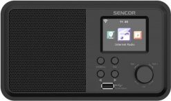 Sencor Radio Internetowe Moc 4W, WiFi,FM,DAB+,USB,Wys LCD. Radia Sencor. Za 294.18 zł.