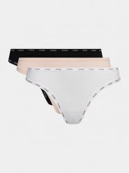 Guess Komplet 3 par stringów O4GG13 K6YW1 Kolorowy. Majtki damskie Guess, z bawełny. Za 89.99 zł.