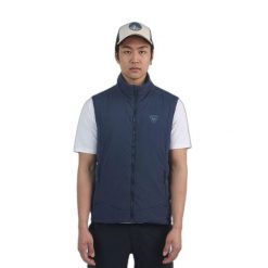 Kurtka narciarska bez rękawów Rossignol Opside. Niebieskie kurtki sportowe damskie Rossignol, na zimę, bez wzorów, bez ramiączek, bez kaptura, narciarskie. Za 753.00 zł.