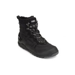 Panowie outdoorowy Xero Shoes Męskie buty zimowe Alpine - czarne. Czarne buty zimowe męskie XERO SHOES, na zimę, bez wzorów, z materiału, bez obcasa, bez zapięcia. Za 858.00 zł.