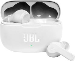 Słuchawki JBL Wave 200 TWS Białe. Białe słuchawki bezprzewodowe JBL. Za 204.99 zł.