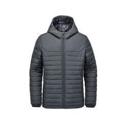 Kurtka puchowa Stormtech Nautilus. Czarne kurtki męskie STORMTECH, l, bez wzorów, z puchu, bez kaptura. Za 451.00 zł.