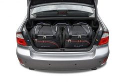Torby Do Bagażnika Subaru Legacy Limousine 2003-2009 5Szt Kjust. Czarne torby podróżne damskie KJUST, bez wzorów, z kauczuku. Za 1,506.00 zł.