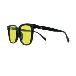 Okulary przeciwsłoneczne unisex – polaryzacyjne / UV400 (czarne/przezroczyste). Żółte okulary przeciwsłoneczne damskie SURF MONKEY. Za 179.95 zł.