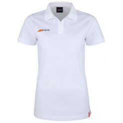 Damska koszulka polo Grays Hockey Tangent. Białe bluzki damskie GRAYS, bez wzorów, bez kołnierzyka, bez ramiączek. Za 213.00 zł.