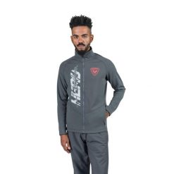 Bluza Rossignol męska New Hero Classique Clim szara. Szare bluzy męskie Rossignol, na zimę, m, bez wzorów, sportowe, bez ramiączek, bez kaptura. W wyprzedaży za 489.00 zł.