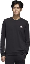 Adidas Bluza męska M E Tpe Swt czarna r. S (GD5448). Czarne bluzy męskie Adidas, m, bez wzorów, bez ramiączek, bez kaptura. Za 196.08 zł.