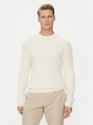 Marciano Guess Sweter 5GHR16 5861Z Écru Regular Fit. Swetry męskie Marciano Guess, m, z aplikacjami, z jedwabiu, bez kołnierzyka, bez ramiączek. Za 309.99 zł.