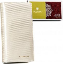 Peterson Skórzany damski portfel Peterson PTN 421431-SBR-BE NoSize. Portfele damskie Peterson. Za 209.81 zł.