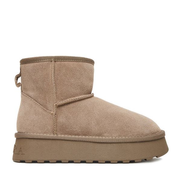 Śniegowce Badura. Szare śniegowce damskie Badura, bez zapięcia. Za 229.99 zł.