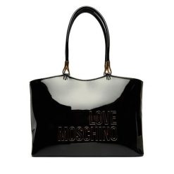 Torebka LOVE MOSCHINO. Czarne shopperki damskie Love Moschino, bez wzorów, bez dodatków. Za 1,049.00 zł.