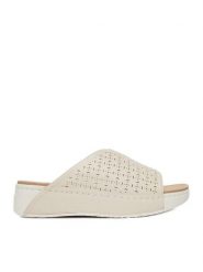 Go Soft Klapki CEO-R26SS02248 Beżowy. Brązowe klapki damskie GO SOFT, bez wzorów, ze skóry, bez obcasa, bez zapięcia. Za 119.99 zł.