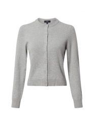 IPURI kardigan z kaszmiru Kobiety Kaszmir szary, XL. Szare kardigany damskie IPURI, xl, bez wzorów, z kaszmiru, bez kołnierzyka. Za 599.95 zł.