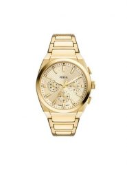 Fossil Zegarek Everett Chronograph FS6119 Złoty. Żółte zegarki męskie FOSSIL, bez wzorów, złote. Za 849.99 zł.