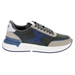 Buty MUNICH 4173105M Zielony. Zielone buty zimowe męskie munich, bez wzorów, z tkaniny, bez obcasa, bez zapięcia. Za 296.99 zł.