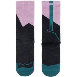 Skarpetki Buff MERINO MW CREW SOCKS MWC1 ORCHID. Czarne skarpety męskie Buff, bez wzorów, z elastanu. Za 139.90 zł.