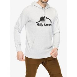 Bluza z kapturem męska Helly Hansen Nord Graphic Pullover Hoodie. Szare bluzy sportowe męskie Helly Hansen, m, bez wzorów, z kapturem. Za 369.50 zł.