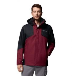 Męska kurtka Columbia Bugaboo III FI Jkt 2096904624. Czerwone kurtki męskie Columbia, l, bez wzorów, z materiału, eleganckie, z kapturem. Za 635.29 zł.