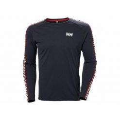Bluza Helly Hansen lifa active stripe crew. Niebieskie bluzy damskie Helly Hansen, s, bez wzorów, bez ramiączek, bez kaptura. Za 189.00 zł.