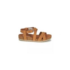 Sandały TIMBERLAND MALIBU WAVES 2 BAND SA Brązowy. Brązowe sandały męskie Timberland, bez wzorów, ze skóry, bez zapięcia. Za 387.99 zł.