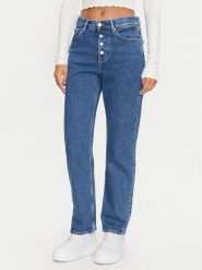 Tommy Jeans Jeansy Izzie DW0DW19536 Niebieski Slim Fit. Niebieskie jeansy damskie Tommy Jeans, bez wzorów, z bawełny. Za 379.99 zł.