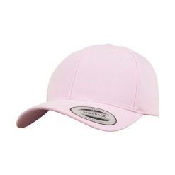 Klasyczna Czapka Snapback Z Zakrzywionym Daszkiem. Czerwone czapki damskie FLEXFIT, bez wzorów, klasyczne. Za 67.99 zł.