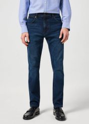 WRANGLER MĘSKIE SPODNIE JEANSOWE LARSTON MIDNIGHT RODEO 112356853 W18S008805. Jeansy męskie Wrangler, z jeansu. Za 229.99 zł.