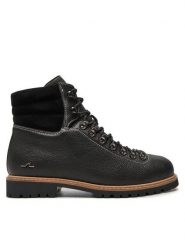 Paul&Shark Trapery 14318001 Czarny. Czarne buty zimowe męskie PAUL&SHARK, bez wzorów, ze skóry, bez obcasa, bez zapięcia. Za 1,099.00 zł.