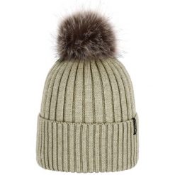 Czapka damska VIKING Hana Pompon Life Style. Żółte czapki damskie Viking, bez wzorów, sportowe. Za 98.28 zł.