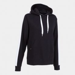 Bluza z kapturem damska Joma Urban Street. Czarne bluzy damskie Joma, m, bez wzorów, z materiału, młodzieżowe, bez ramiączek, z kapturem. Za 109.99 zł.