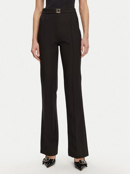 Artigli Spodnie materiałowe ACPA000912 Czarny Regular Fit. Czarne spodnie materiałowe damskie Artigli, bez wzorów, z materiału. Za 239.99 zł.