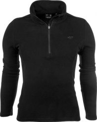 4f Bluza polarowa damska 4F F031 głęboka czerń 4FAW23UFLEF031 20S 2XL. Bluzy damskie 4F, s, bez wzorów, z polaru, bez ramiączek, bez kaptura. Za 101.53 zł.
