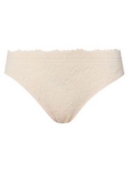 Selmark Stringi 10901 Beżowy. Brązowe majtki damskie Selmark, z syntetyku. Za 59.99 zł.