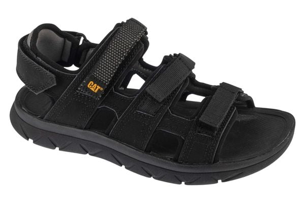 Sandały męskie, Cadent. Czarne sandały męskie CATERPILLAR, bez wzorów, z materiału, sportowe, bez zapięcia. Za 399.99 zł.