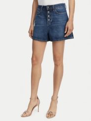 Liu Jo Szorty jeansowe UA6169 DS079 Niebieski Regular Fit. Niebieskie szorty damskie Liu Jo, bez wzorów, z bawełny. Za 649.99 zł.