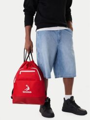 SHAQ Worek CWBEO-SHAQ-F-001-09 Czerwony. Czerwone torebki do ręki damskie Shaq, bez wzorów, z materiału, bez dodatków. Za 119.99 zł.