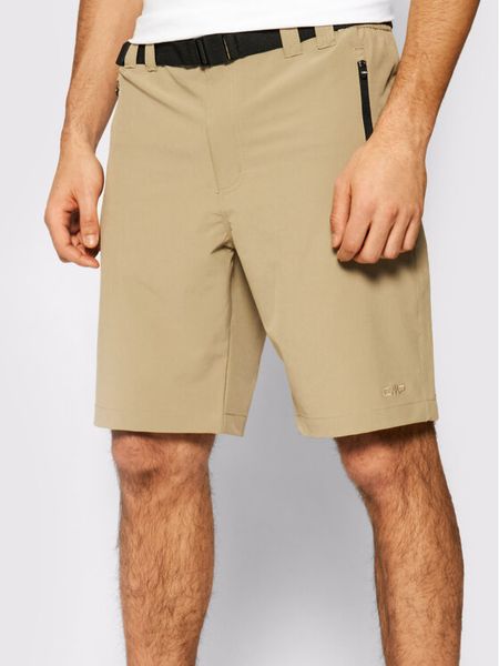 CMP Szorty materiałowe 3T51847 Beżowy Regular Fit. Brązowe szorty męskie CMP, bez wzorów, z materiału. Za 199.99 zł.