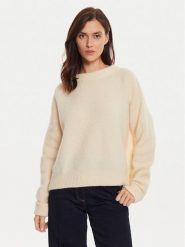 American Vintage Sweter VITO18EH24 Beżowy Loose Fit. Brązowe swetry nierozpinane damskie American Vintage, l, bez wzorów, z wełny, vintage, bez kołnierzyka, bez ramiączek. Za 599.99 zł.