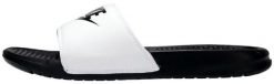 Nike Klapki Benassi JDI biało-czarne r. 40 (343880 100). Białe klapki męskie Nike, bez wzorów, bez zapięcia. Za 119.00 zł.