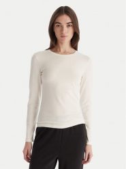 Hunkemöller Bluzka Soft 302728 Biały Slim Fit. Białe bluzki damskie Hunkemöller, xs, bez wzorów, z bawełny, bez kołnierzyka, bez ramiączek. Za 89.99 zł.