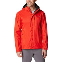 Kurtka Sportowa Z Kapturem Męska Columbia Pouring Adventure. Zielone kurtki sportowe męskie Columbia, m, bez wzorów, z kapturem. Za 364.99 zł.