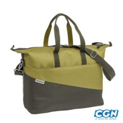 Torba biznesowa na rower Oslo Tendo, oliwkowa. Zielone torby na laptopa damskie NEW LOOXS, bez wzorów, z poliesteru. Za 369.90 zł.