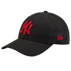 Czapki New Era Model League Essential 940 Neyya Kolor Czarny. Czarne czapki męskie New Era, bez wzorów, z bawełny. Za 109.99 zł.