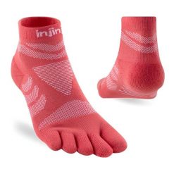 Skarpetki damskie Injinji Ultra Run Mini-Crew. Brązowe skarpetki damskie Injinji, bez wzorów. Za 188.00 zł.