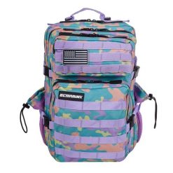 Plecak outdoorowy V1 Rainbow 45L. Czerwone plecaki męskie ELITEX TRAINING, bez wzorów, sportowe. Za 252.99 zł.